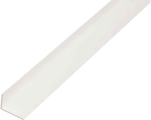 Profilé d’angle PVC blanc 25 x 20 x 2 mm x 2 mm , 2,6 m