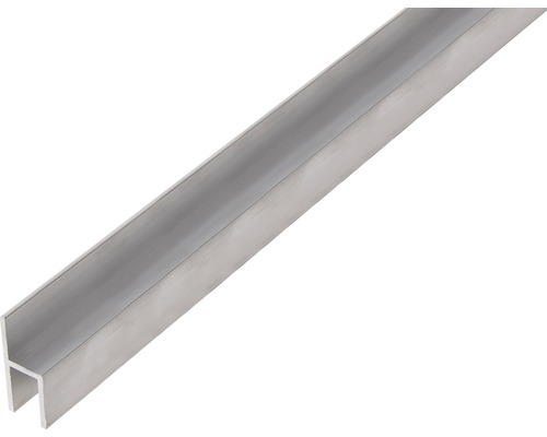 Profilé en chaise Alu nature 26x11x1,5x8 mm, 1 m Profilé en U en aluminium