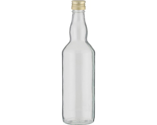 Glasflasche mit Schraubverschluss 500 ml