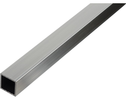 Vierkantrohr Aluminium 40 x 40 x 2 x 2 mm 1 m Quadratisches Aluminiumprofil
