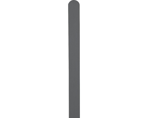 Poteau Konsta 9x9x100 cm, anthracite Rectangle gris
