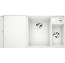 Spüle mit Abtropffläche und zwei Becken