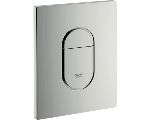 GROHE plaque de commande Arena Cosmopolitan plaque chrome brillant / bouton chrome brillant 38844000