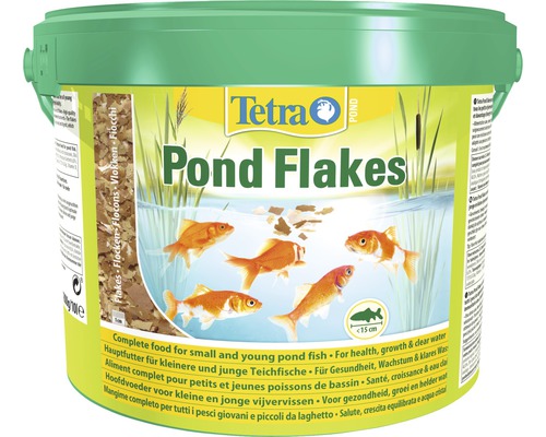 Tetra Pond Flakes nourriture pour poissons de bassin en seau