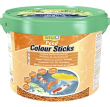 Tetra Pond Colour Sticks nourriture pour poissons de bassin en seau