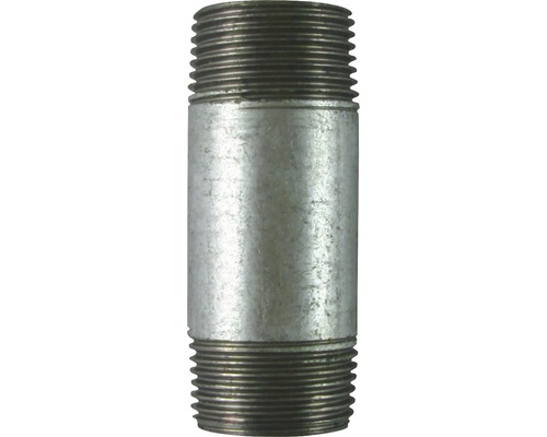 GEBO Schraubfitting Rohrnippel Metall x 1 Zoll AG 8 cm