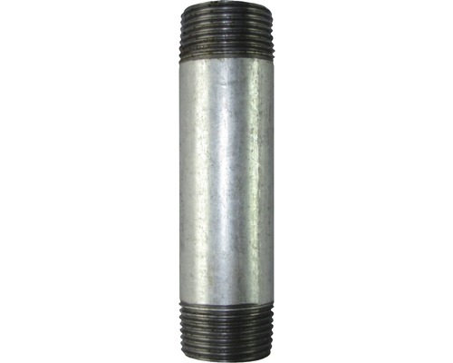 GEBO Schraubfitting Rohrnippel Metall x 1/2 Zoll AG 10 cm