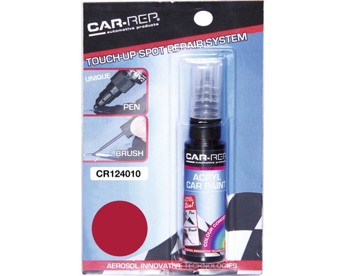 Maston Stylo à peinture voiture 124010 rouge 12 ml CAR-REP Stylo de retouche pour peinture automobile