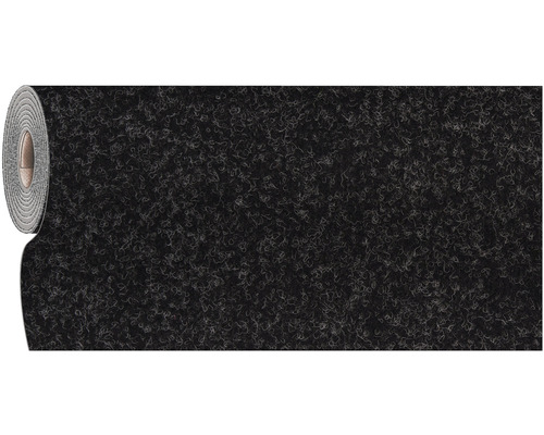 Rolle schwarzer Teppichboden mit Muster