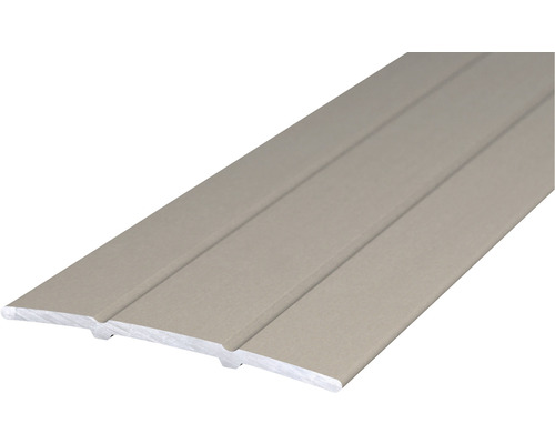 Profilé de jonction alu acier inoxydable mat autoadhésif 38x900 mm