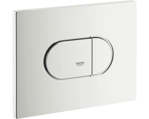 GROHE plaque de commande Arena Cosmopolitan plaque blanc brillant / bouton blanc brillant 38858SH0