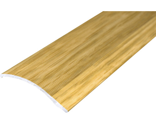 Bodenprofil aus Aluminium mit Holzdekor