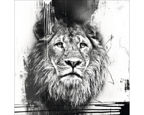 Originalbild Handpainting Lion 100x100 cm