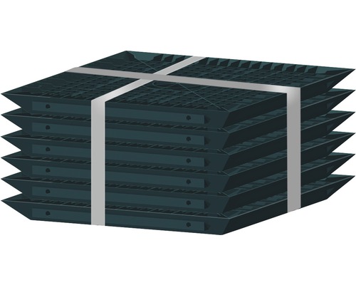 Pile de nattes de drainage pour le drainage de jardin