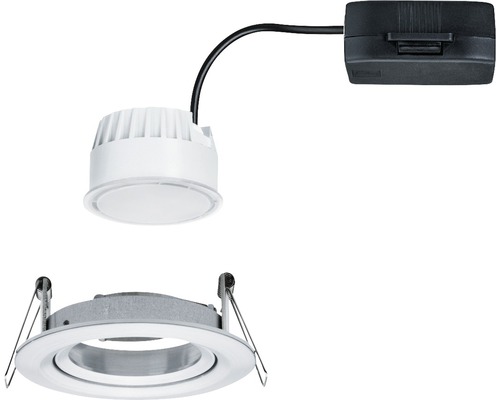 Spot encastré pour éclairage intérieur avec boîtier de connexion noir