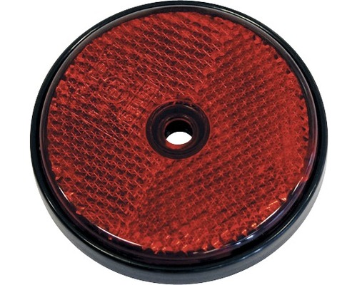 Reflektor rund rot 70 mm für Anhänger Pack = 2 St