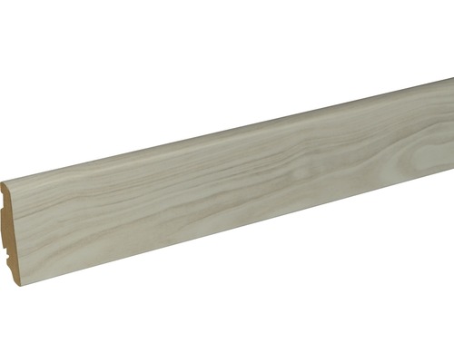 Plinthe SKANDOR Snow Pine FU60L 19 x 58 x 2400 mm Plinthe aspect bois