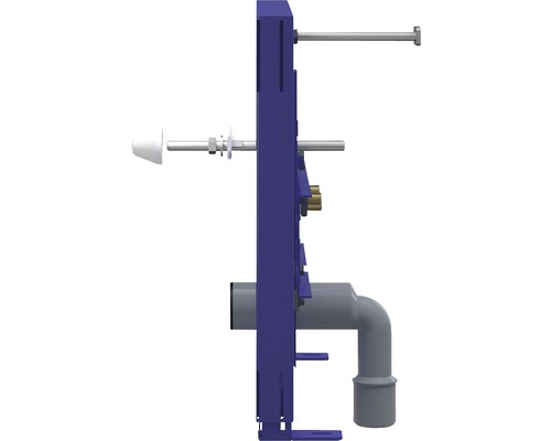 Vorwandelement für ein Wand-WC mit Ablaufbogen