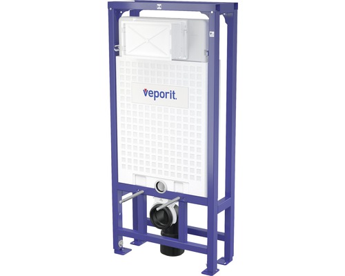veporit. Paroi en applique ICUBOX FR 1120 pour WC mural H:1120 mm indépendant Veporit Bâti-support pour WC suspendu avec réservoir de chasse