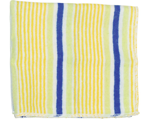 Gestrickter Waschlappen mit Streifenmuster