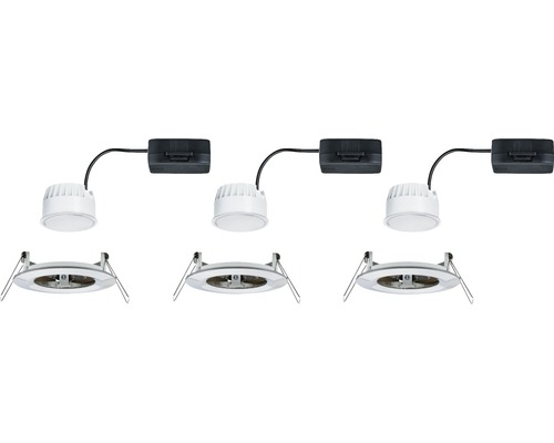 Einbaustrahler Set mit schwarzem Anschlusskasten