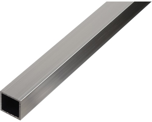 Vierkantrohr Edelstahl 10x10x1 mm, 2 m Vierkantrohr aus Metall