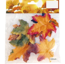 Packung mit 15 dekorativen Ahornblättern für Herbstdekorationen