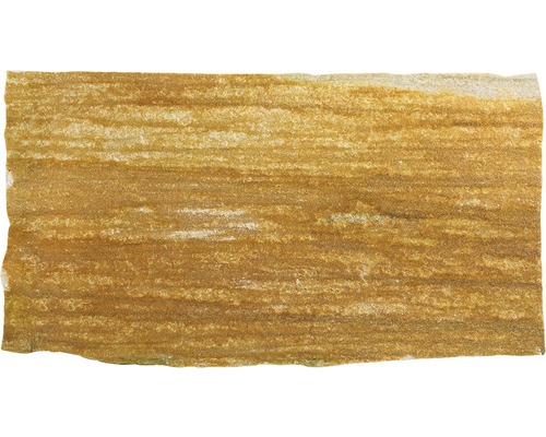 FLAIRSTONE Quarzit Terrassenplatte Milano 50 x 25 cm Stärke 2-4 cm Sandsteinplatte mit horizontaler Schichtung