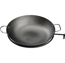Wok avec poignées et support