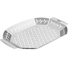 Plat à griller Weber en acier inoxydable avec découpes