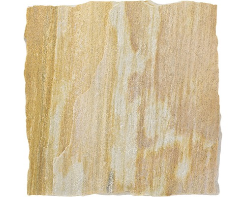 Dalle de terrasse en quartzite FLAIRSTONE Milano 50x50 cm épaisseur 2-4 cm Dalle de grès pour l''extérieur