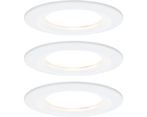 Drei LED Einbaustrahler