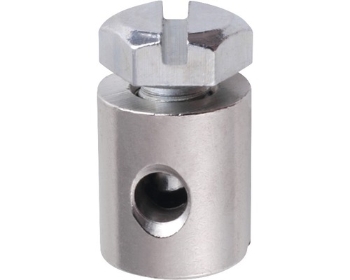 Embout à visser avec vis à six pans 3,0 mm, 20 pièces Serre-câble en métal