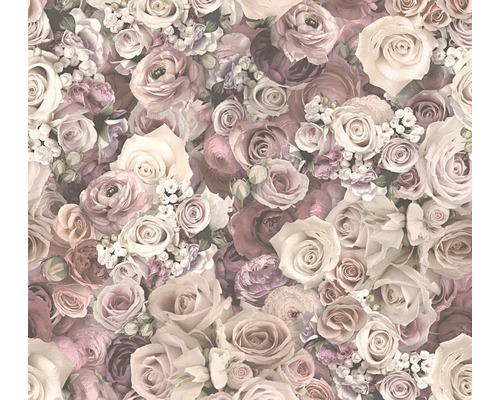 Tapete mit Rosenmuster