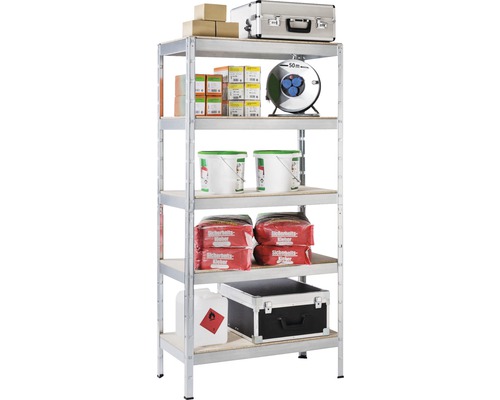 Schulte Regalwelt Schwerlastregal Steckregal Grundregal verzinkt 1800 x 900 x 450 mm 5 Böden Tragkraft 1400 kg Schulte Regalwelt Schwerlastregal Steckregal Grundregal verzinkt 1800 x 900 x 450 mm 5 Böden Tragkraft 1400 kg