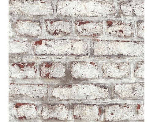 Vliestapete 36280-1 II Decoro Steinmauer rot/weiss Tapete mit Backsteinmuster