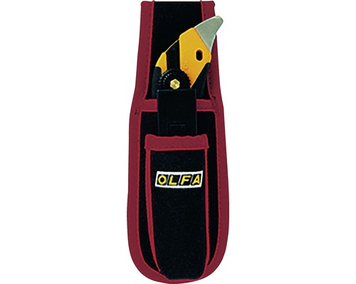 Olfa Cutter L5 design en X avec tige en acier étui de ceinture et 5 lames de rechange
