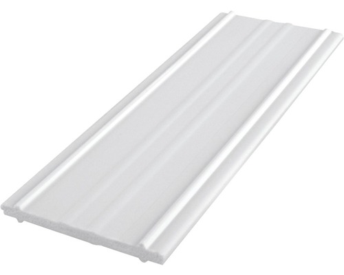 Profilé simple vertical Block Lock PVC plastique blanc 180 mm