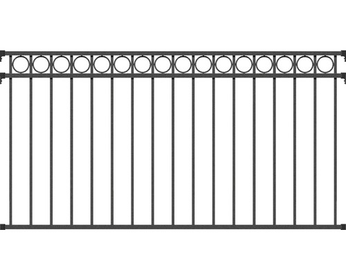 Panneau de clôture ALBERTS Circle 200x120 cm anthracite