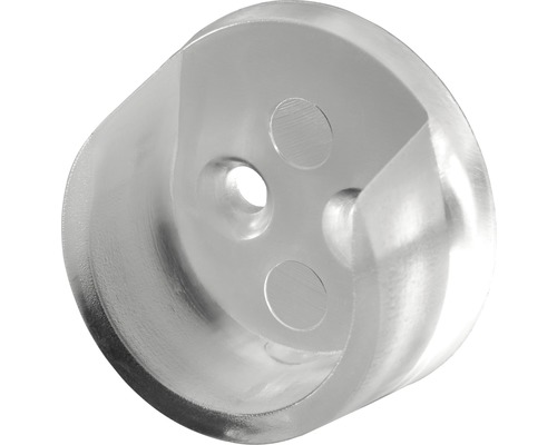 Support pour tringle à vêtements rond plastique/transparent Ø 20 mm 30 pièces