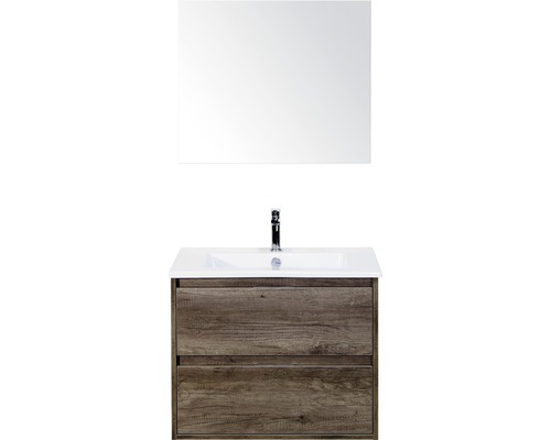 Ensemble de meubles de salle de bains Sanox Porto Nebraska oak 71x170 cm