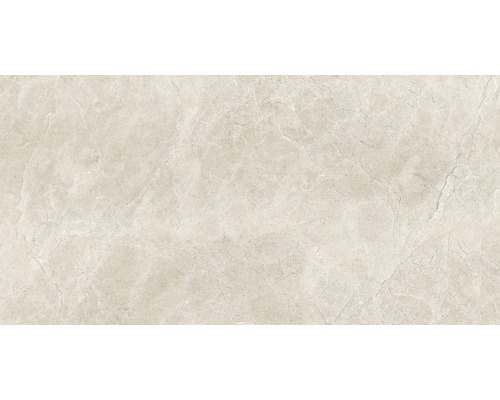 Carrelage pour sol en grès cérame fin Marfil beige 60x120 cm