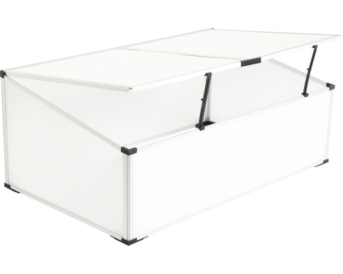 Châssis de culture avec couvercle ouvert