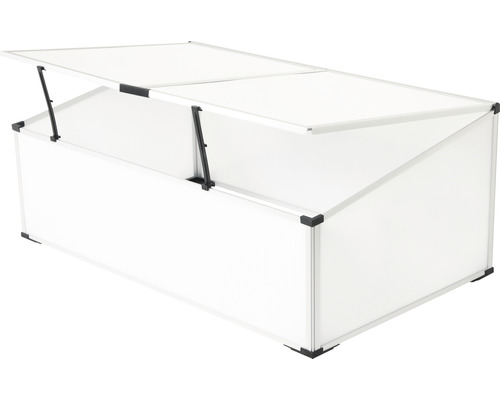 Châssis de culture avec couvercle ouvert