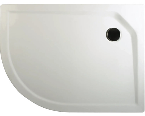 Kit complet receveur de douche SCHULTE Extra-flach 90 x 80 x 3.5 cm blanc alpin lisse D20015 04