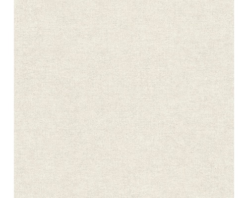 Papier peint intissé 36720-4 Desert Lodge aspect textile uni gris beige Gros plan d''un papier peint textile