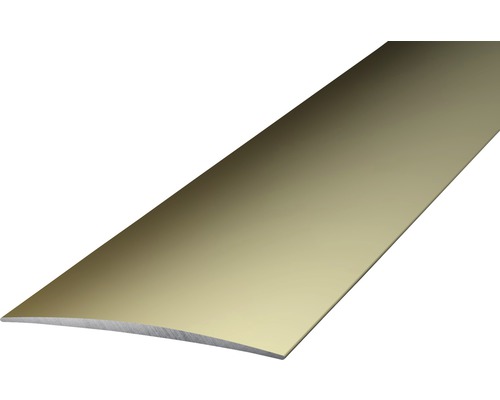 Übergangsprofil Alu Edelstahl matt selbstklebend 40 x 1000 x 4,6 mm