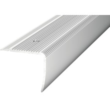 Treppenkantenprofil Alu silber gelocht 35 x 30 x 2500 mm-thumb-0