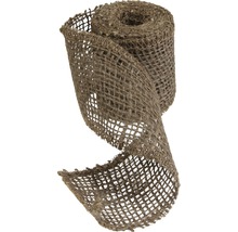 Rouleau de ruban décoratif en jute