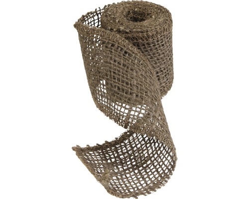 Windhager Ruban de décoration en jute 3 m marron Rouleau de ruban décoratif en jute